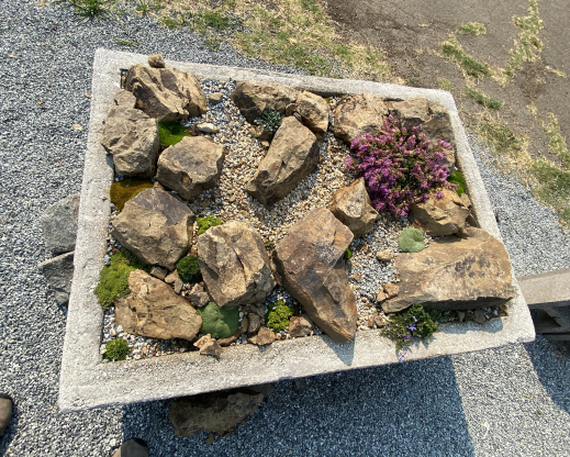 a winding river bed a winding river bed