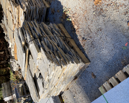 Stone ready for construction