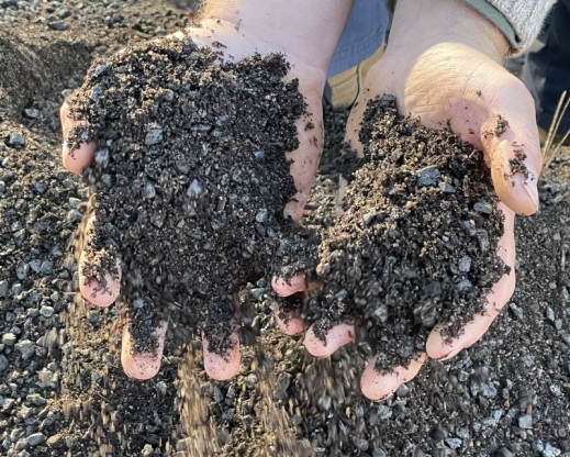 Custom planting medium for the new garden