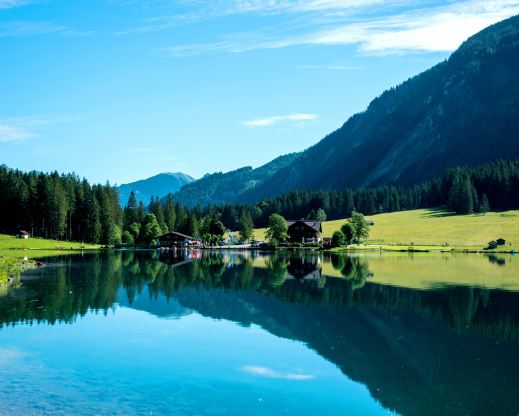 The lakeVilsalpsee The lakeVilsalpsee