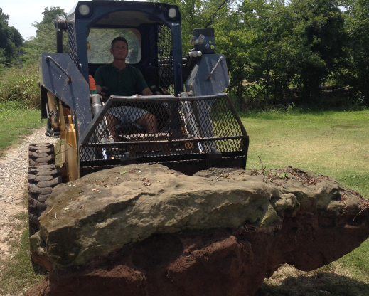 Moving a massive rock