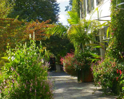 Lush plantings at Chanticleer.