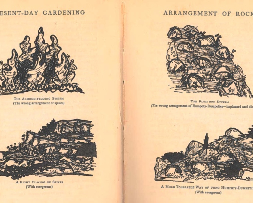 Images from Reginald Farrer’s The Rock Garden (1907)