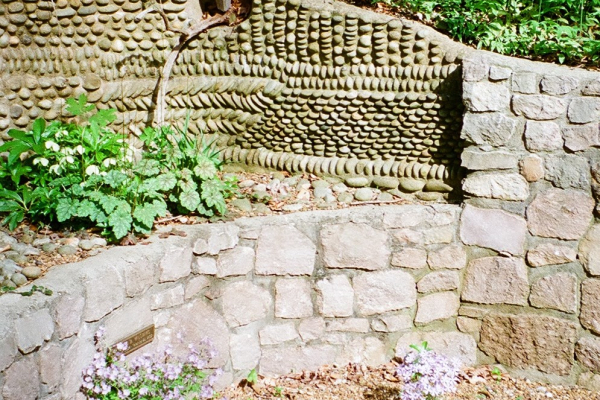 Stonework in Don and Sue's Garden