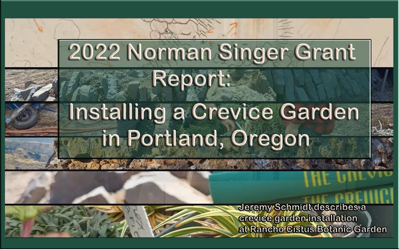 Norman Singer Grant 2022