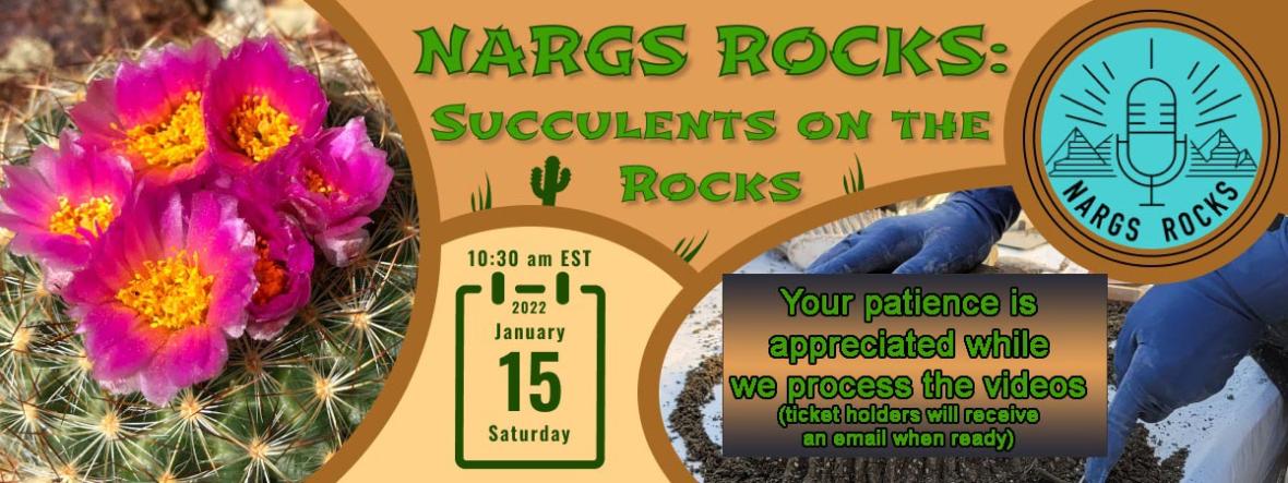 NARGS Rocks:Succulents on the Rocks