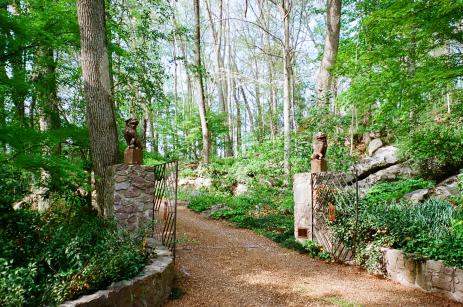 Entrance to the garden