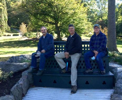 From left to right Don Dembowski, Rick Plate, and Mark Womack