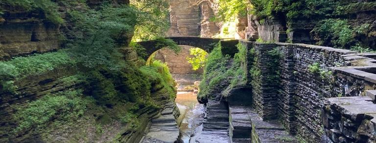 Treman Gorge, Photo by Panayoti Kelaidis