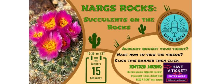 NARGS Rocks:Succulents on the Rocks