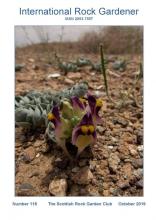 Cover photo: Linaria michauxii in Western Iran, photo Dimitri Zubov. 